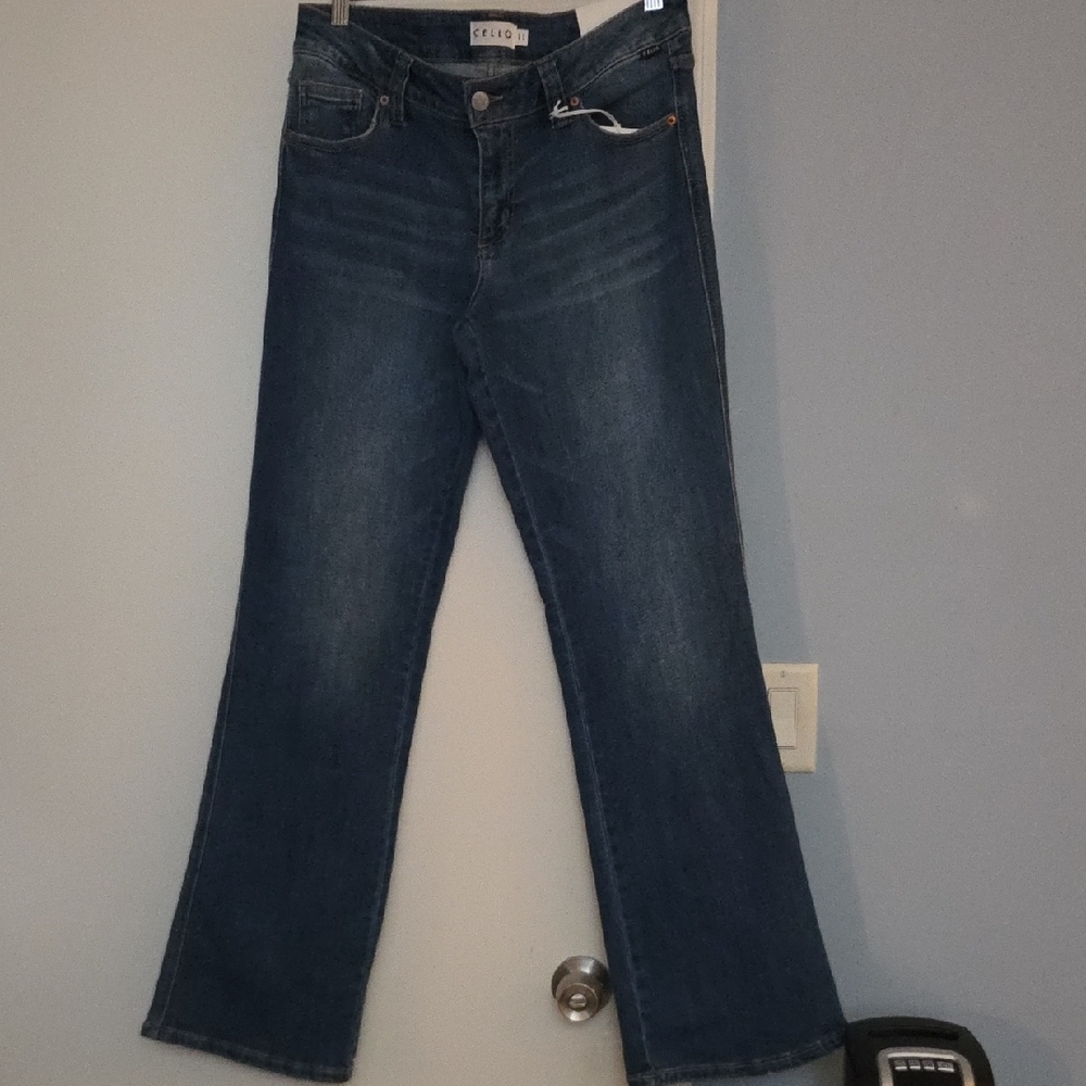 Cello Dark Blue Boot Cut Jeans